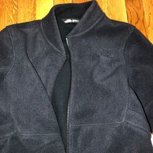 North Face fleece bomber jacket